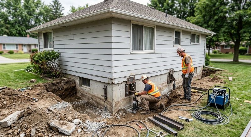 House Foundation Repair in Mount Pleasant, NC