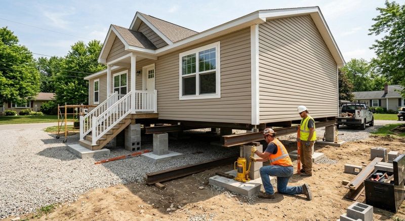 House Leveling in Davidson, NC
