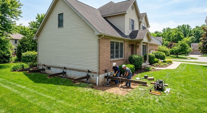 House Leveling in Davidson, NC