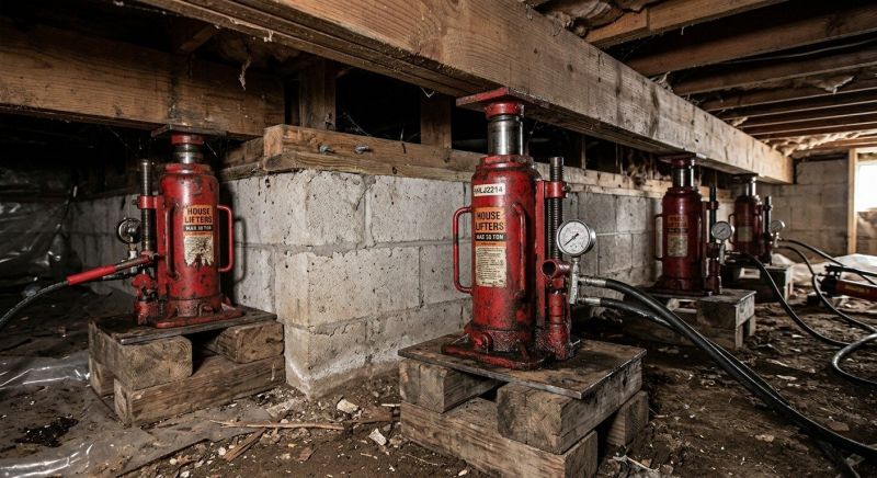 House Settling Repair in Cabarrus County, NC
