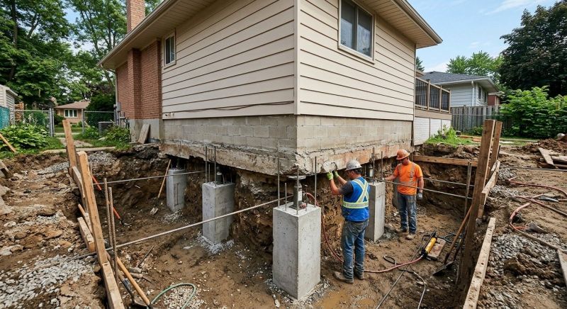 House Underpinning in Cabarrus County, NC