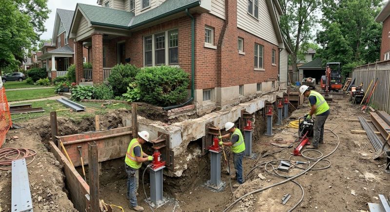 House Underpinning in Cabarrus County, NC