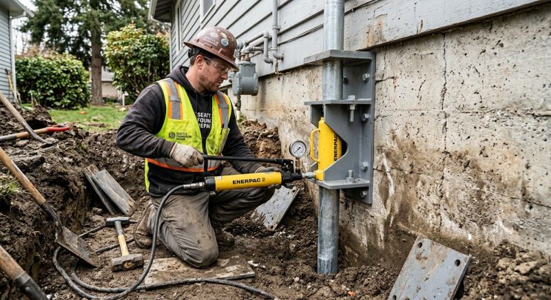 Settling Foundation Service in Albemarle, NC