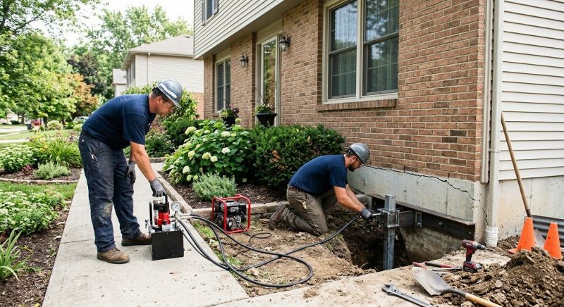 Settling Foundation Service in Matthews, NC