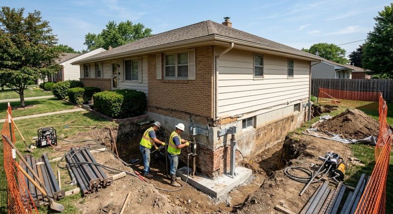 Structural Foundation Repair in Mecklenburg County, NC