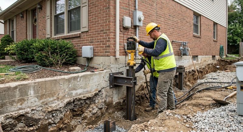 Structural Foundation Repair in Rowan County, NC